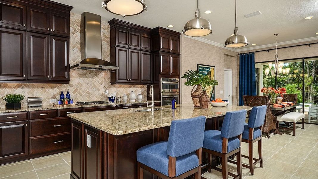 Representative furnished interior of a home built from the Sea Mist by Neal Communities in Verandah Real Estate and Homes for Sale in Fort Myers, FL - Neal Communities, Fort Myers (Image 7).