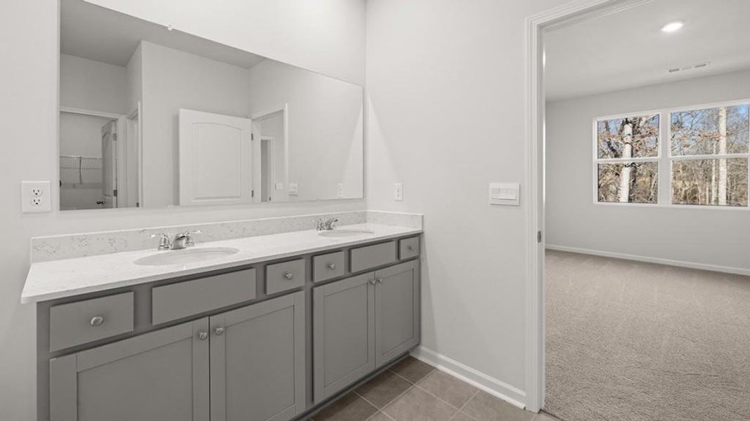 Furnished interior view inside a new home in Falcon Landing, Gainesville (Image 8).