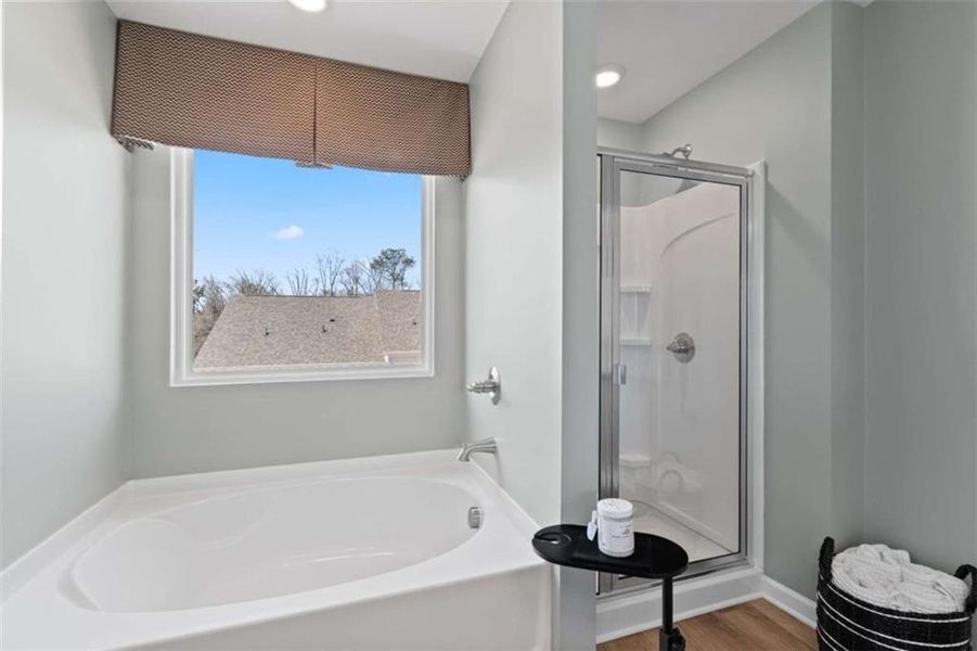 Furnished interior view inside a new home in Diamante, Stockbridge (Image 16).