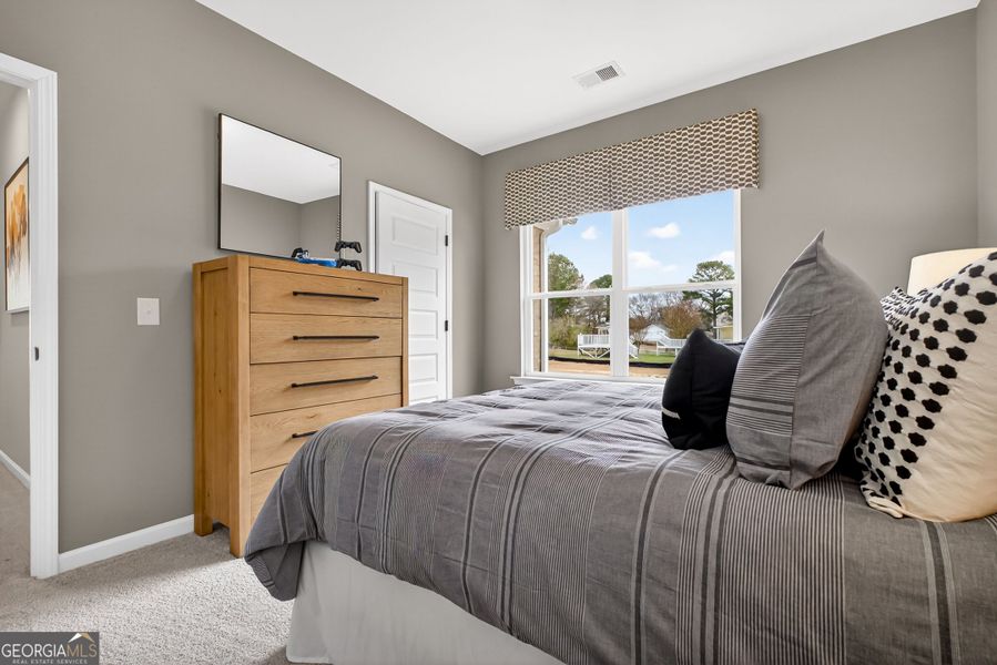 Furnished interior view inside a new home in Bryson Farms, Byron (Image 29).