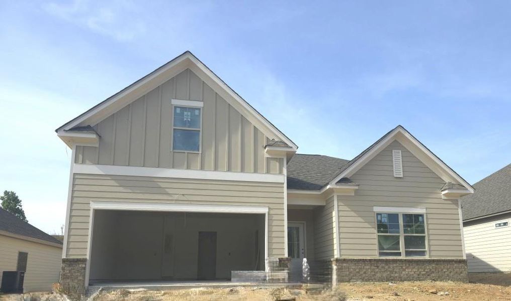 In-progress construction of a new home in , Homer, GA (Image 37).