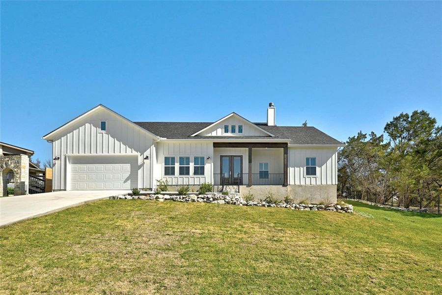 Front exterior of home with plenty curb side appeal.