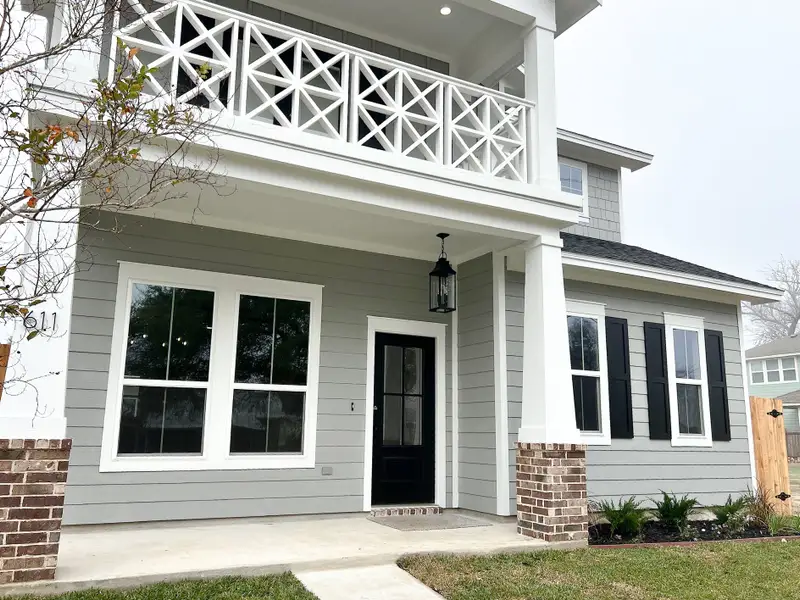 Exterior details and patio area of a home in Diamond Hill Collection, Victoria (Image 3).