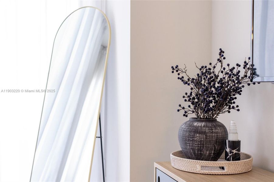 Close-up of interior finishes inside a home in , Miami (Image 23).