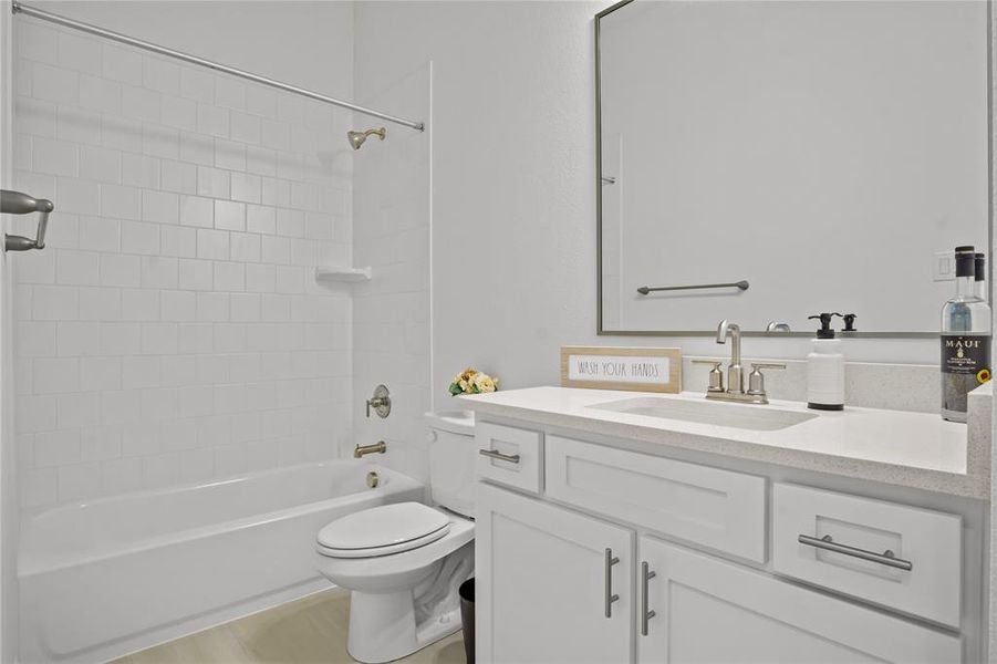 Furnished interior view inside a new home in , Aledo (Image 9). Furnished interior view inside a new home in , Aledo (Image 9).