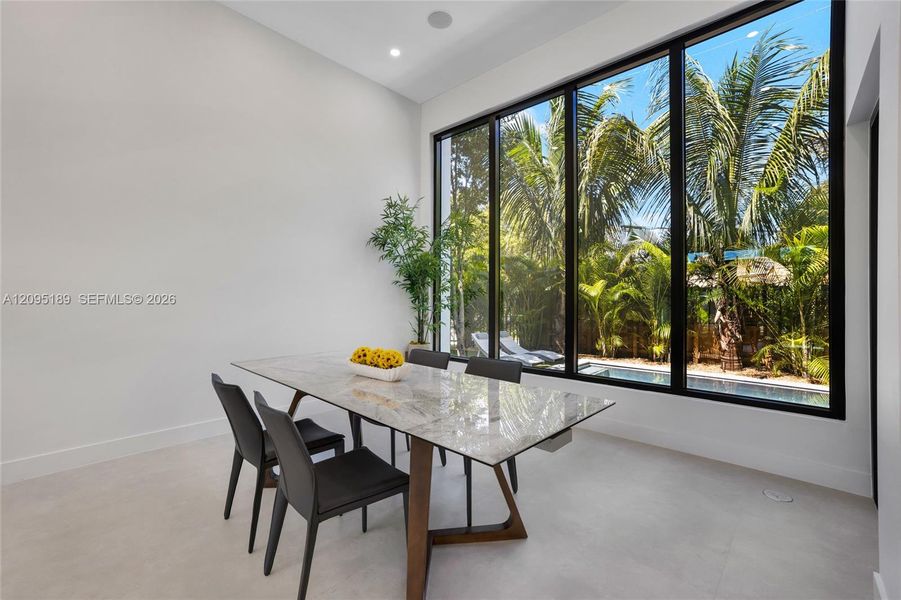Furnished interior view inside a new home in , Miami (Image 18). Furnished interior view inside a new home in , Miami (Image 18).