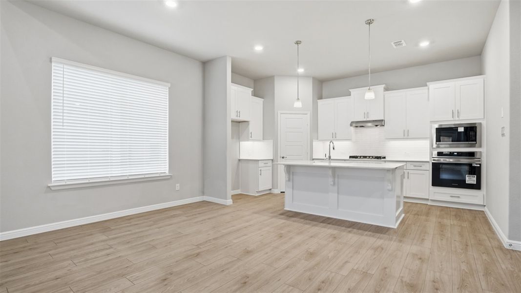 Furnished interior view inside a new home in Eden Ranch, Arlington (Image 6).