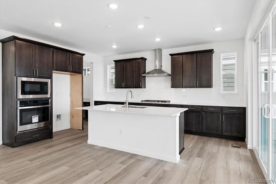 Furnished interior view inside a new home in The Summit at Meridian, Englewood (Image 9).