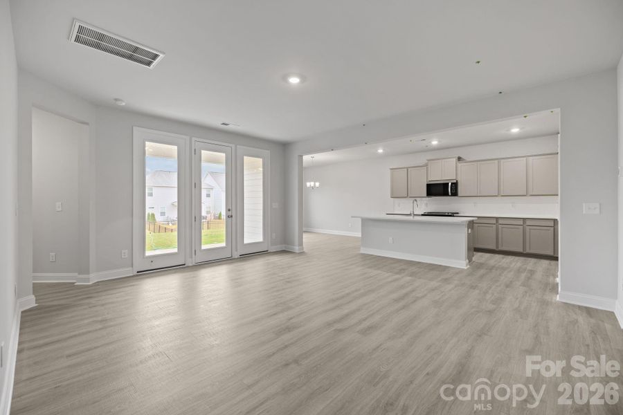 Spacious, unfurnished interior of a new home in Moore Farms, Indian Trail (Image 10).