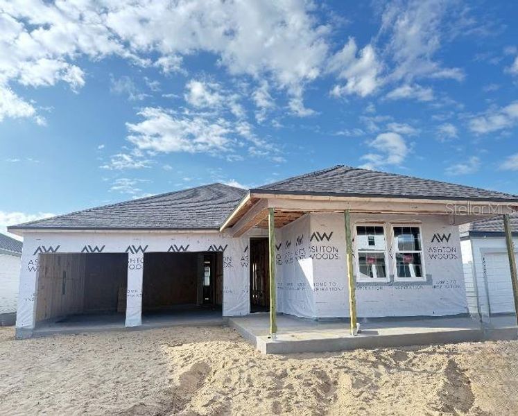 In-progress construction of a new home in Trailside, Mount Dora, FL (Image 8). In-progress construction of a new home in Trailside, Mount Dora, FL (Image 8).