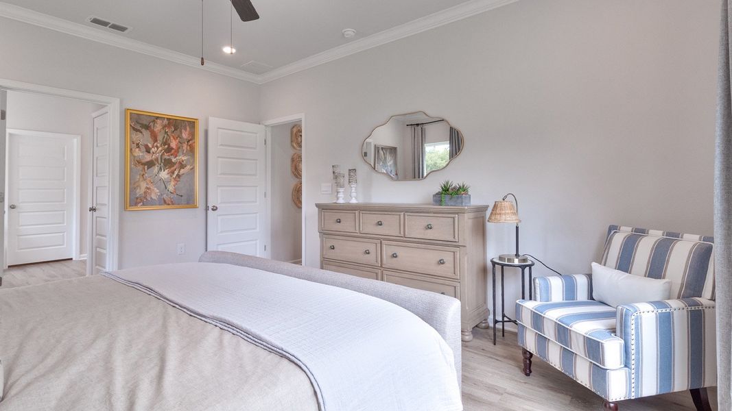 Furnished interior view inside a new home in Fallschase, Tallahassee (Image 35).