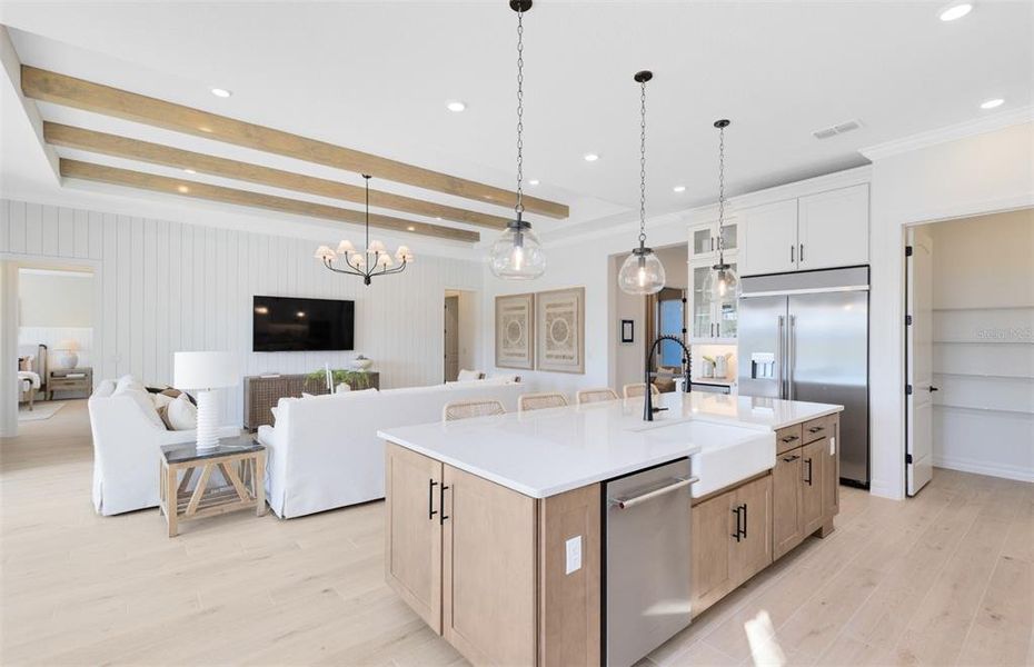 Furnished interior view inside a new home in Del Webb Minneola, Minneola (Image 3).
