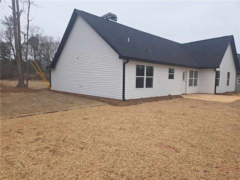 Exterior details and patio area of a home in , Lavonia (Image 4).