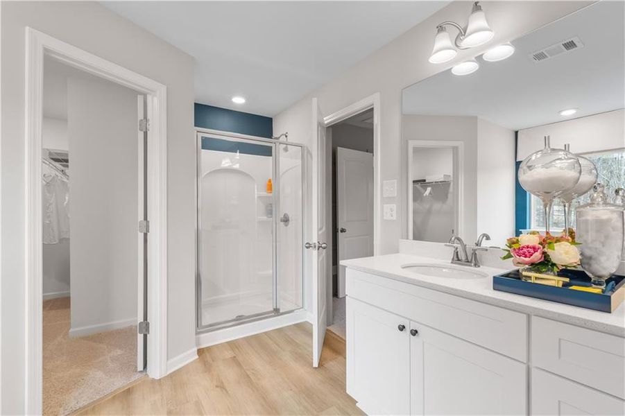 Furnished interior view inside a new home in Bowers Farm, McDonough (Image 35).