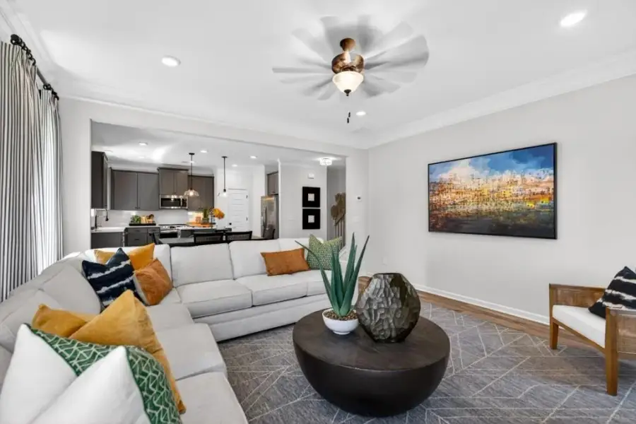 Furnished interior view inside a new home in Laurel Creek, Calhoun (Image 29).