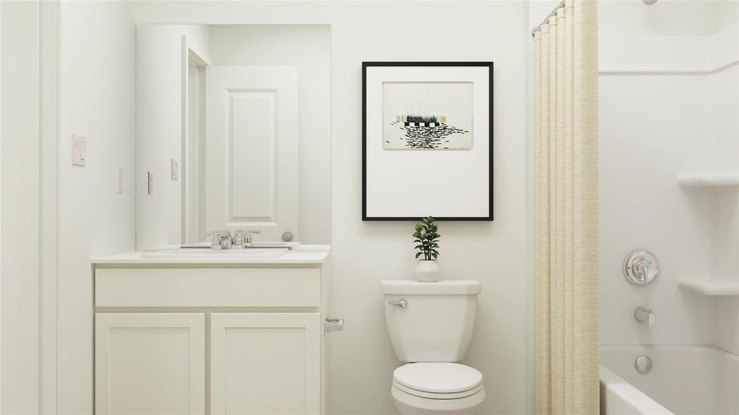 Furnished interior view inside a new home in Clayton Ranch, Copperas Cove (Image 12).