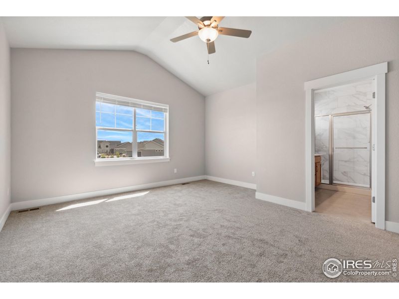 Bedroom 3 - Primary w/ ceiling fan included!