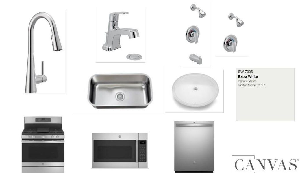 Design Selections. Home is under construction, selections subject