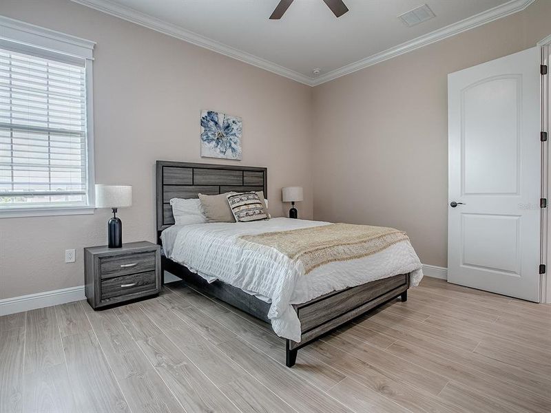 Furnished interior view inside a new home in , Oxford (Image 29).