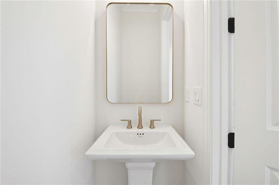 Close-up of interior finishes inside a home in Ward's Crossing Townhomes, Johns Creek (Image 21).