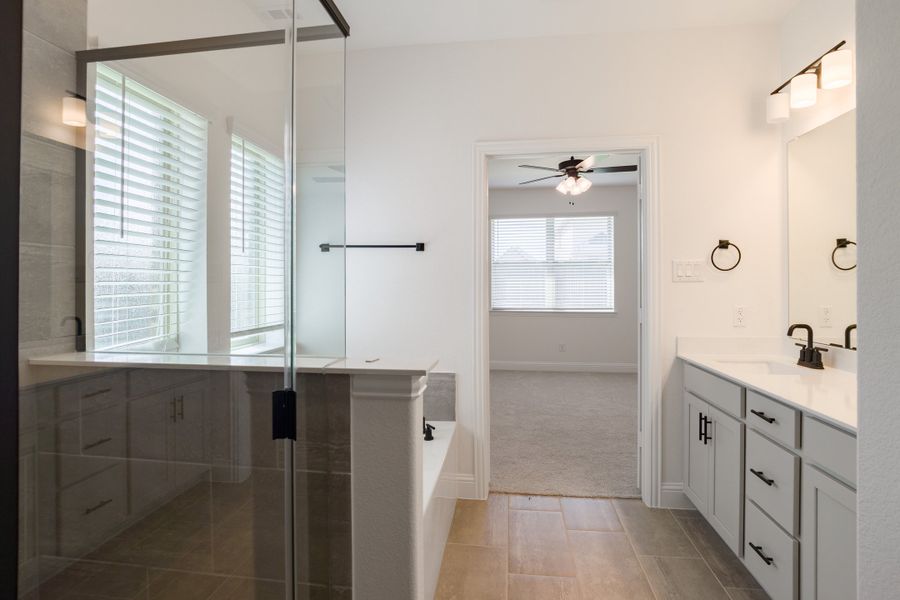 Furnished interior view inside a new home in Goodland, Midlothian (Image 9).
