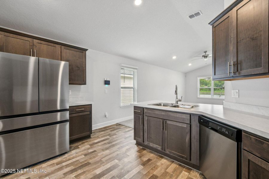 Furnished interior view inside a new home in , Jacksonville (Image 14). Furnished interior view inside a new home in , Jacksonville (Image 14).