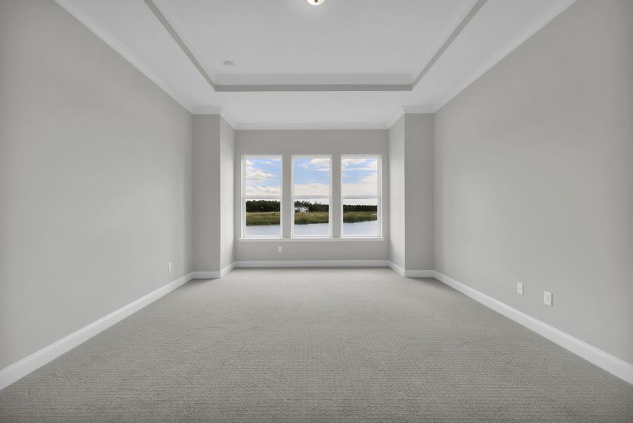 Representative unfurnished interior of a home built from the Tomoka by Riverside Homes in Hidden Creek at SilverLeaf Phase 1, St. Augustine (Image 49).