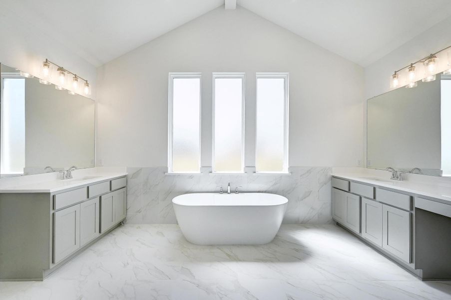 Furnished interior view inside a new home in Nolina, Georgetown (Image 6).