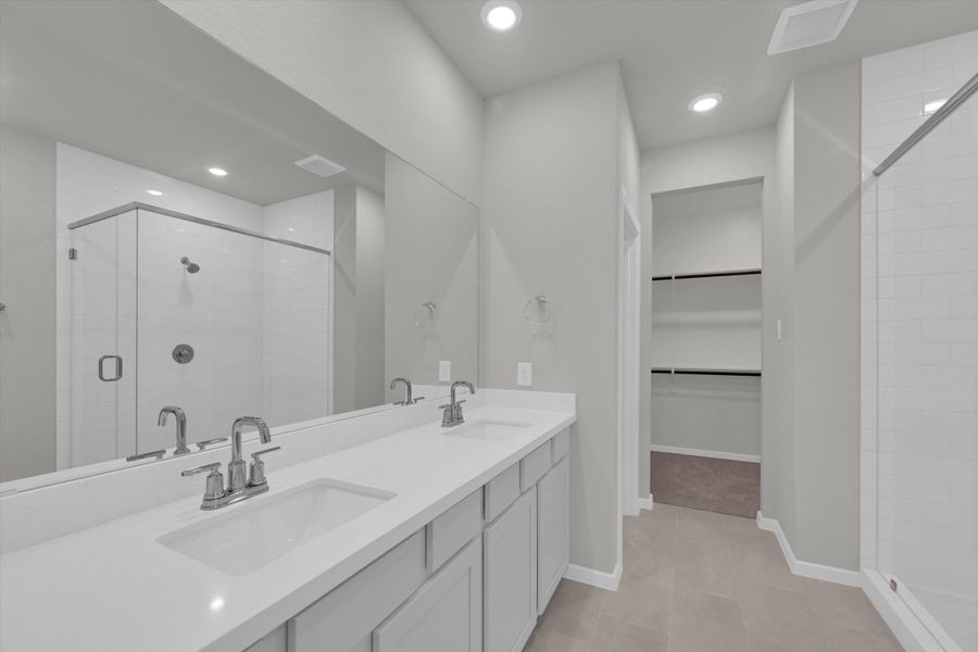 Furnished interior view inside a new home in Summer Place 35', Montgomery (Image 14). Furnished interior view inside a new home in Summer Place 35', Montgomery (Image 14).