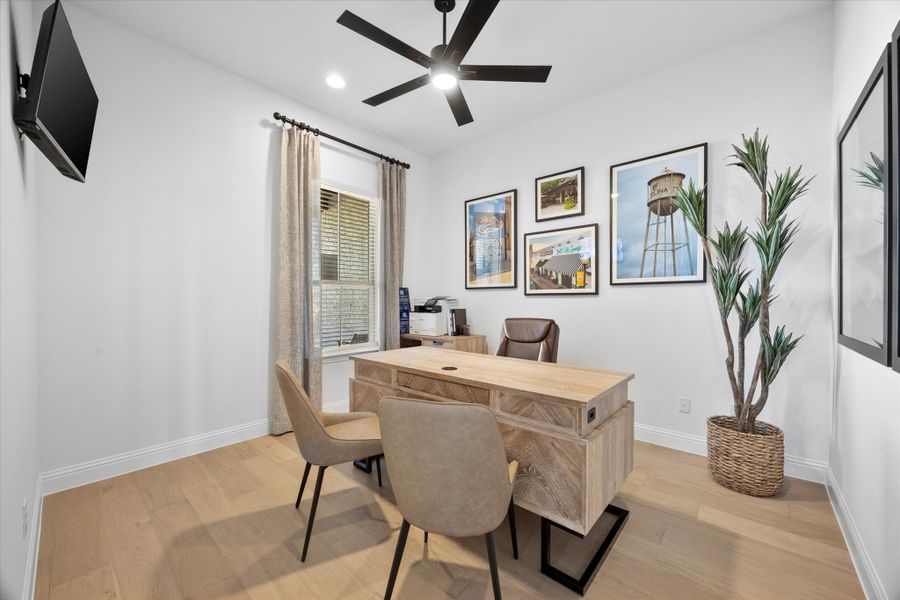 Furnished interior view inside a new home in Brookshire at Legacy Hills, Celina (Image 7).