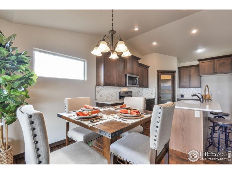 Stock photo, may contain additional upgrades - Dining Room