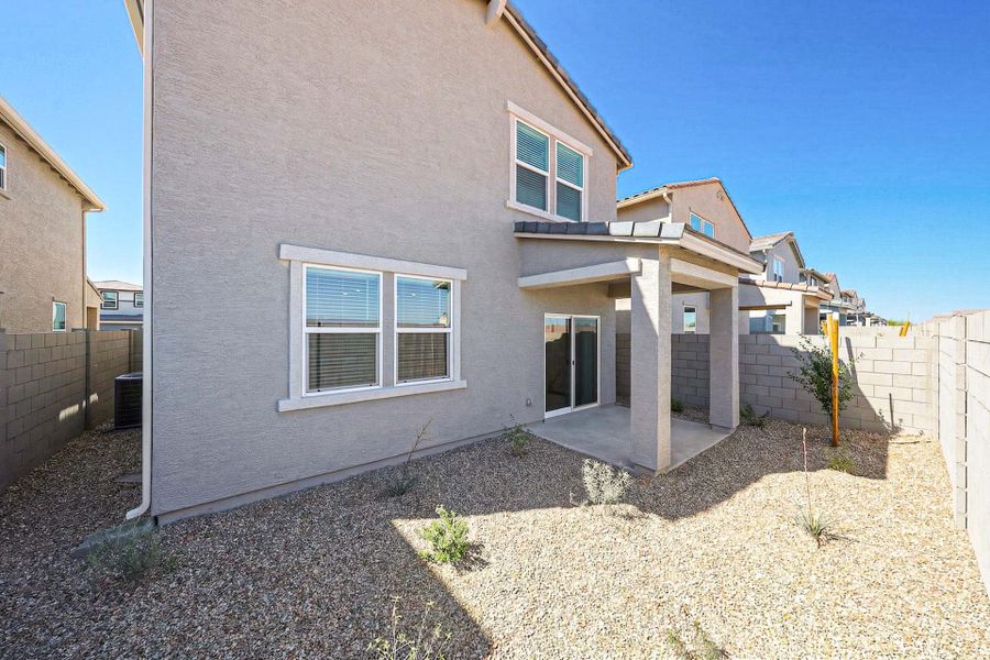 Exterior details and patio area of a home in North Copper Canyon, Surprise (Image 3). Exterior details and patio area of a home in North Copper Canyon, Surprise (Image 3).