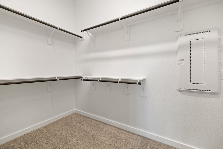 Spacious, unfurnished interior of a new home in Park Collection at Lariat, Liberty Hill (Image 42).