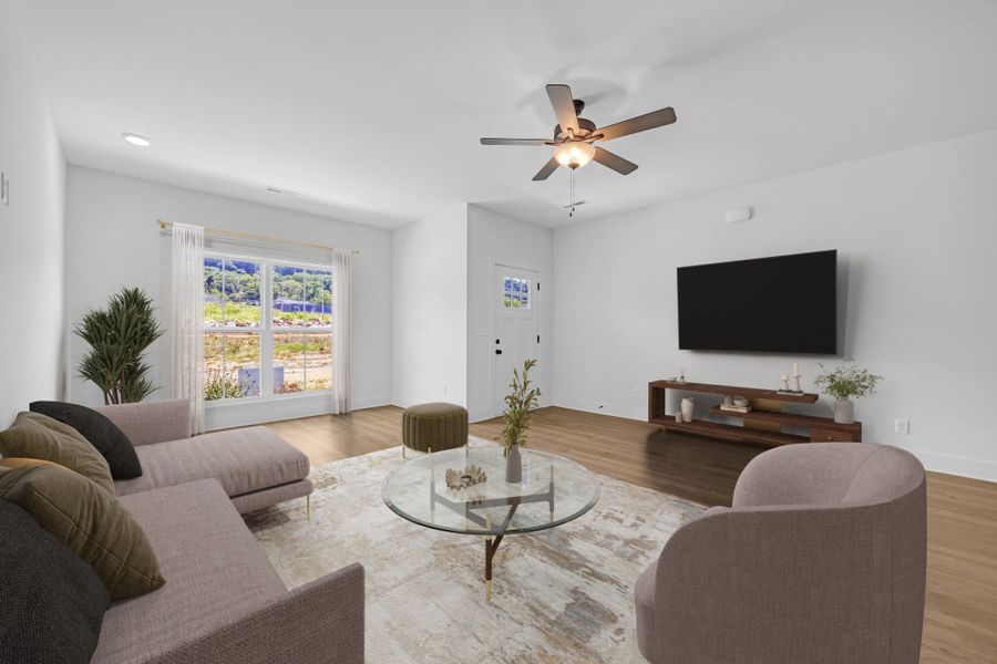 Virtually Staged Rendering