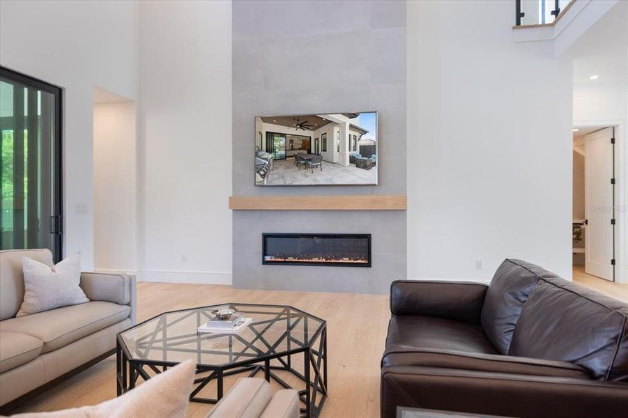 Furnished interior view inside a new home in , Sarasota (Image 18).