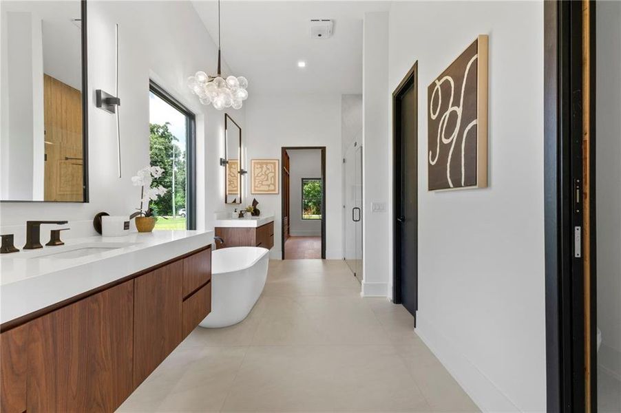 Furnished interior view inside a new home in , McDonough (Image 13).