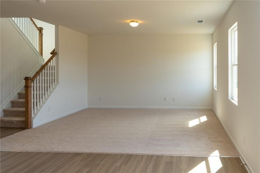 Spacious, unfurnished interior of a new home in , Snellville (Image 13). Spacious, unfurnished interior of a new home in , Snellville (Image 13).
