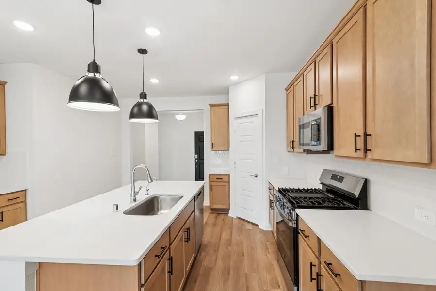 Furnished interior view inside a new home in Lone Star Landing, Montgomery (Image 4). Furnished interior view inside a new home in Lone Star Landing, Montgomery (Image 4).