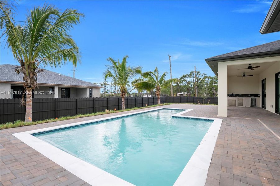 Exterior details and patio area of a home in , Cape Coral (Image 22). Exterior details and patio area of a home in , Cape Coral (Image 22).