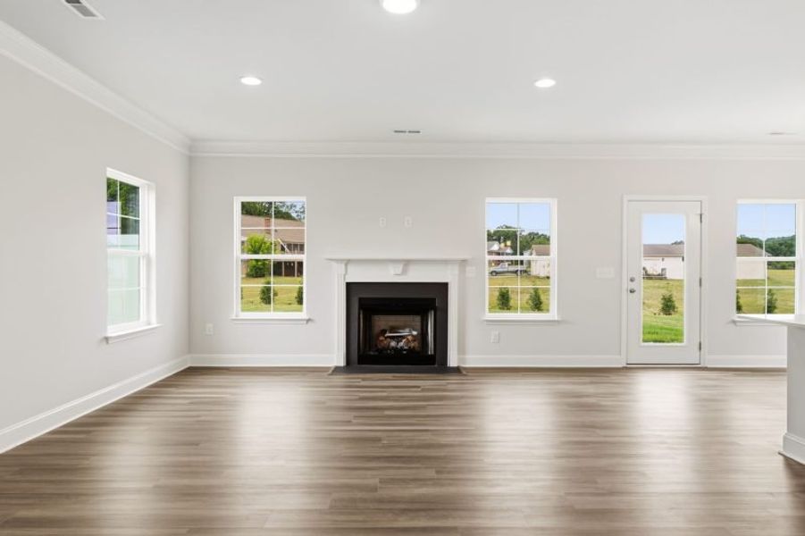Spacious, unfurnished interior of a new home in Sullivans Reserve, Walkertown (Image 24). Spacious, unfurnished interior of a new home in Sullivans Reserve, Walkertown (Image 24).