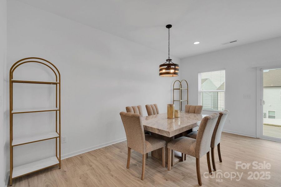 Furnished interior view inside a new home in , Charlotte (Image 19). Furnished interior view inside a new home in , Charlotte (Image 19).