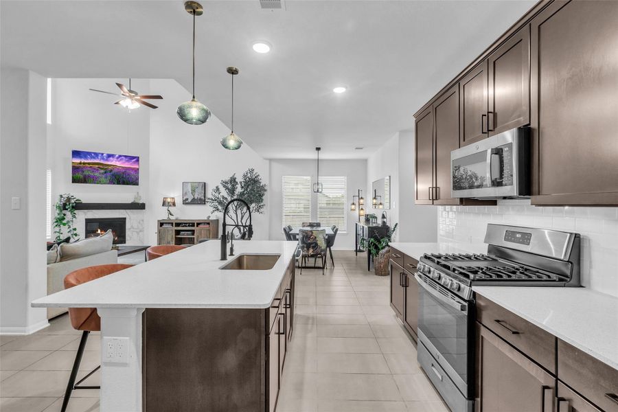 Furnished interior view inside a new home in Fairwater, Montgomery (Image 25).