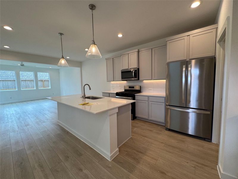 Furnished interior view inside a new home in , Houston (Image 3).