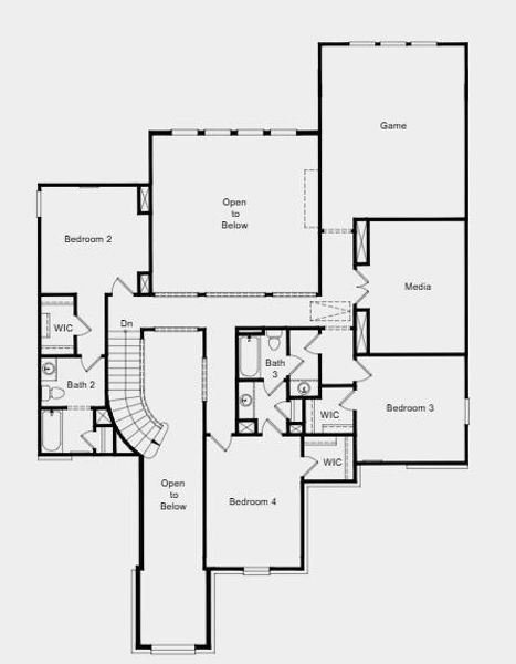 Additional highlights include fifth bedroom, fourth bathroom with walk-in shower. lifestyle space, study, door at laundry room, 42" front door entry, sliding doors and cosmo fireplace.