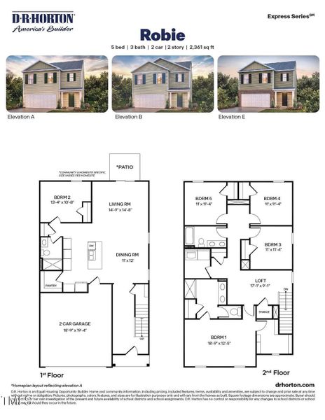 Robie Floorplan