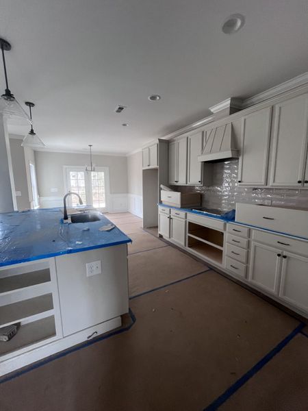 In-progress construction of a new home in The Preserve at Langston, Greenville, NC (Image 9).