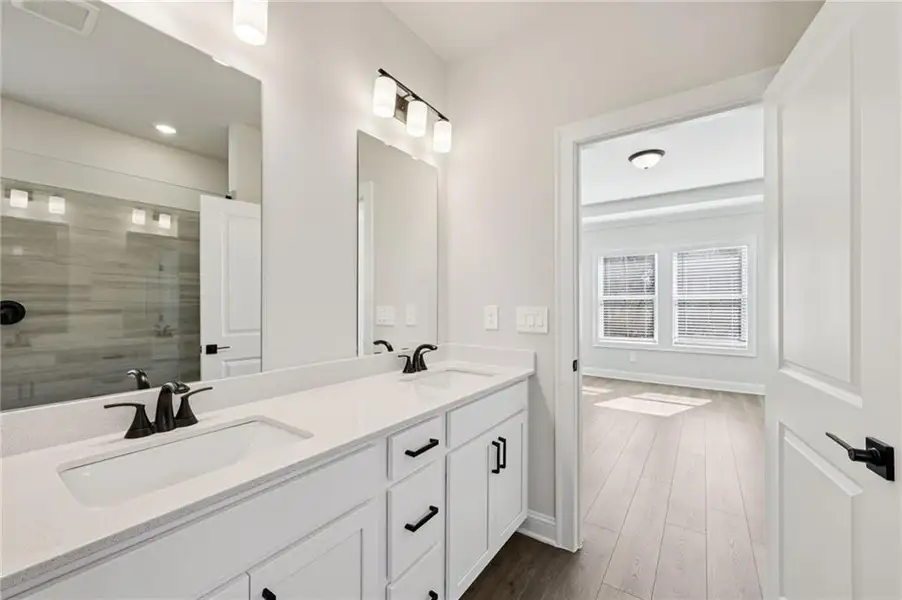 Furnished interior view inside a new home in River Pointe, Monroe (Image 8).
