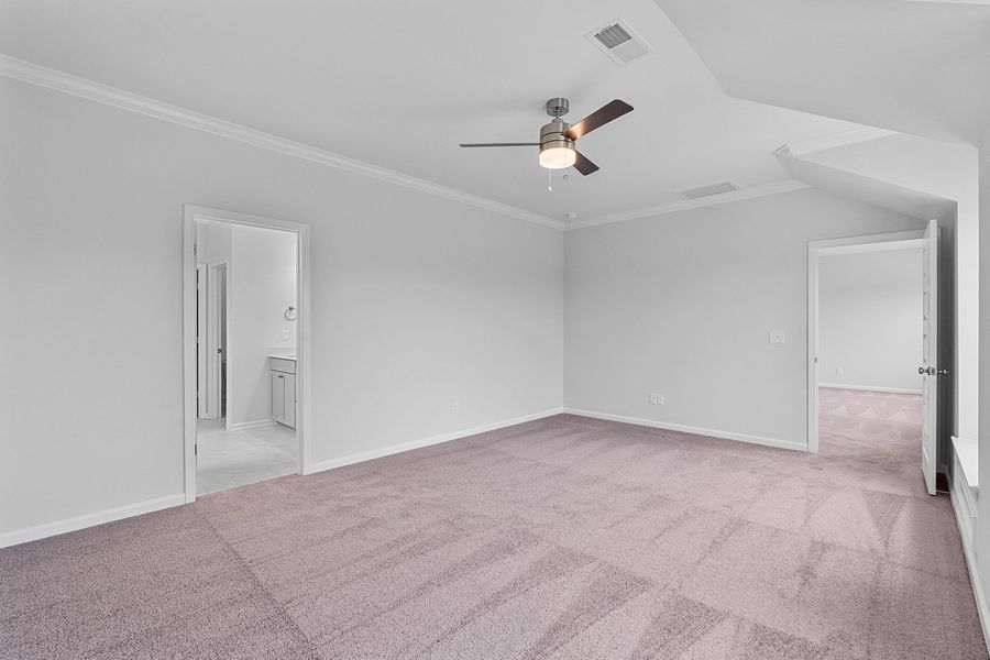 Spacious, unfurnished interior of a new home in Lilah Grove, Summerfield (Image 42). Spacious, unfurnished interior of a new home in Lilah Grove, Summerfield (Image 42).