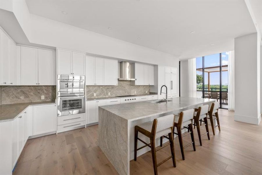 Furnished interior view inside a new home in , Atlanta (Image 20).