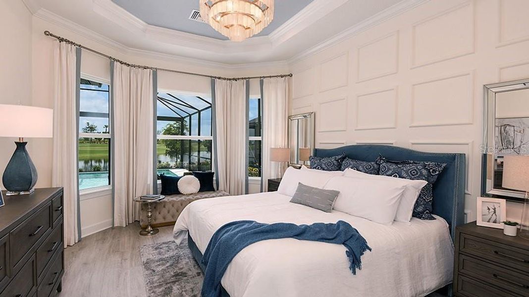 Furnished interior view inside a new home in Esplanade at Azario Lakewood Ranch, Bradenton (Image 8).